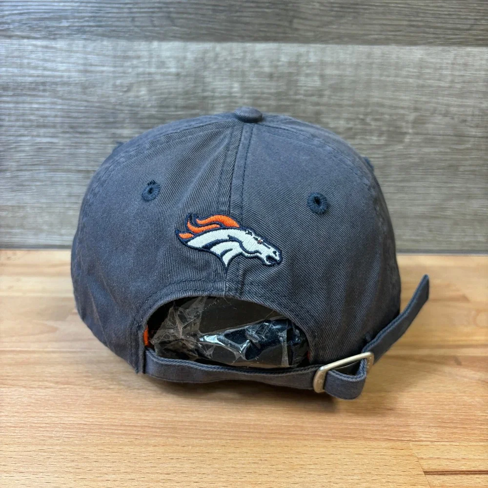 Denver Broncos Hat Strap‎ Back Blue Gray Reebok NFL Football AFC